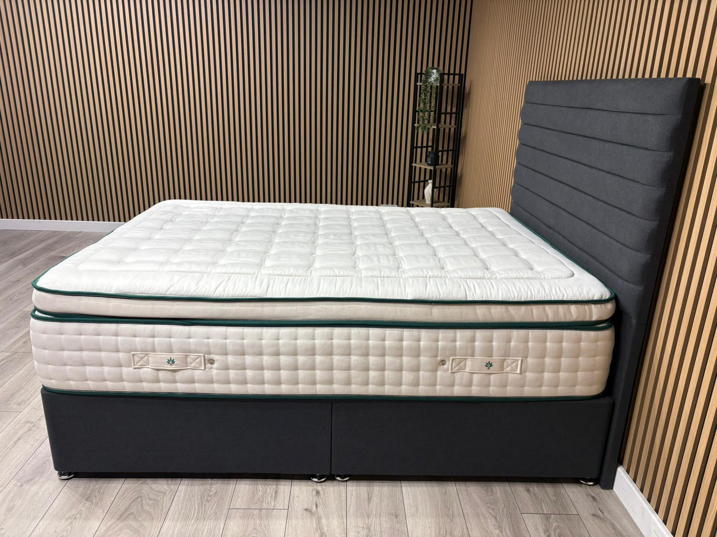 Sleep Nature 1000 Pillow Top Divan Bed Set + Headboard. Available in all sizes