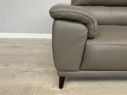 Furniture Village - Morgan 3 Seater + 2 Seater Leather Sofa Set RRP £2890