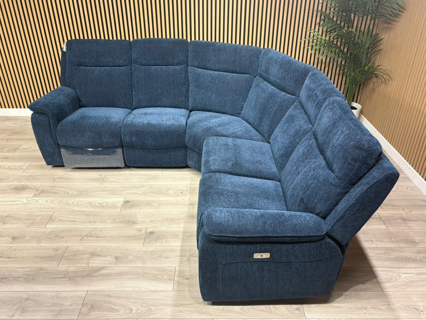 HAVANA Fabric Power Reclining Modular Corner Sofa, RRP £3499