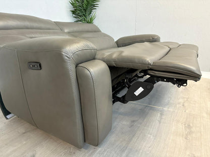 Furniture Village CINEMAX Leather 3 Seater Power Reclining Sofa - RRP £2,395