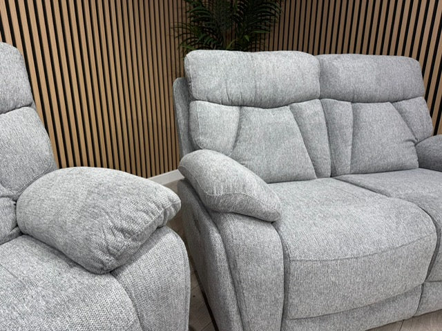 Havana Fabric 3 Seater + 2 Seater Power Recliner Sofa Set - RRP £3698