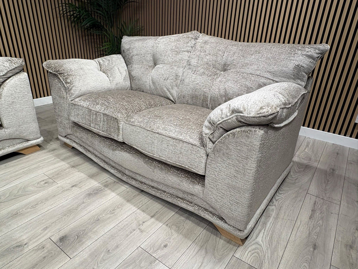 Oak Furnitureland RAVELLO Style Fabric 3 + 2 Seater Sofa Set - RRP £2,798