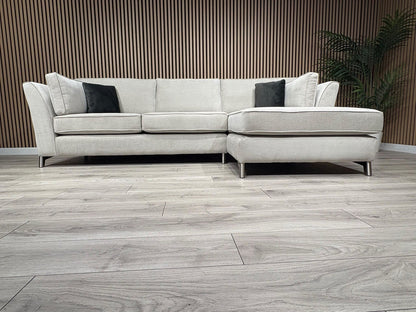 Furniture Village SASHA Fabric Large RHF Chaise Corner Sofa - RRP £3,295