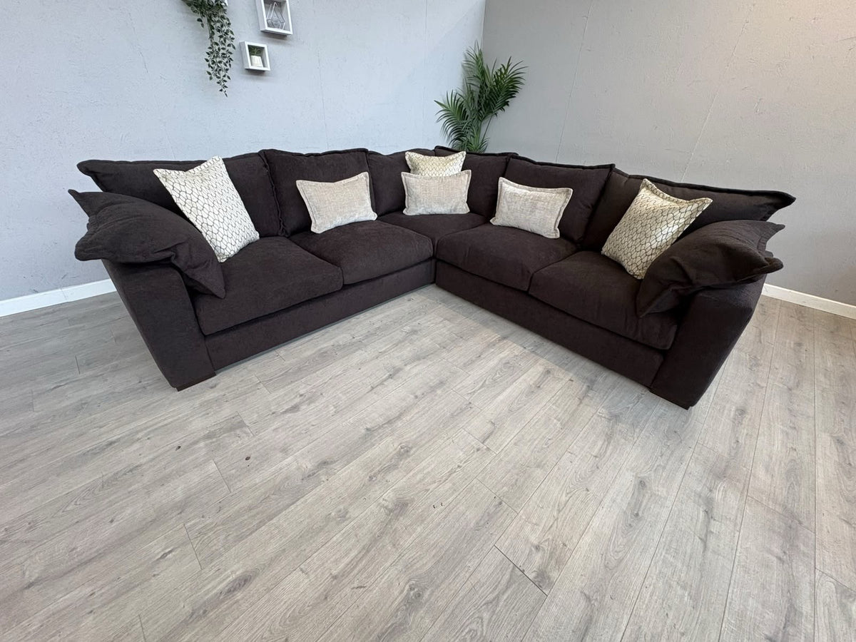 SCS Lennox Fabric Large Corner Sofa ( 2 Corner 2 ) - RRP £3879