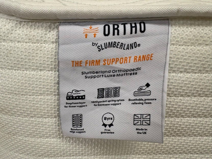 Slumberland Ortho Support Luxe 5ft Kingsize Mattress, Extra Firm - RRP £1,049