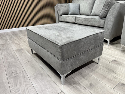 Furniture Village SASHA Fabric 3+2 Seater + Footstool Sofa Set - RRP £3490