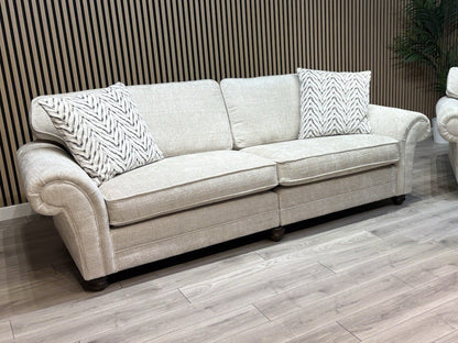 NEW BLENHEIM Fabric 4 Seater Sofa - RRP £2270