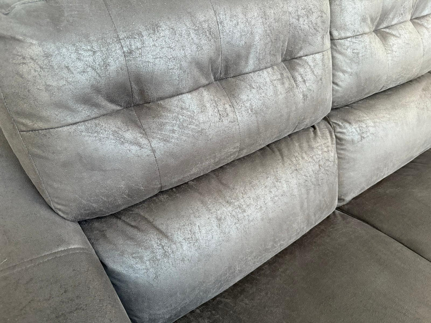 DFS - La-Z-Boy NEW HOLLYWOOD Fabric 2 Seater Sofa + Cuddler Armchair, Power