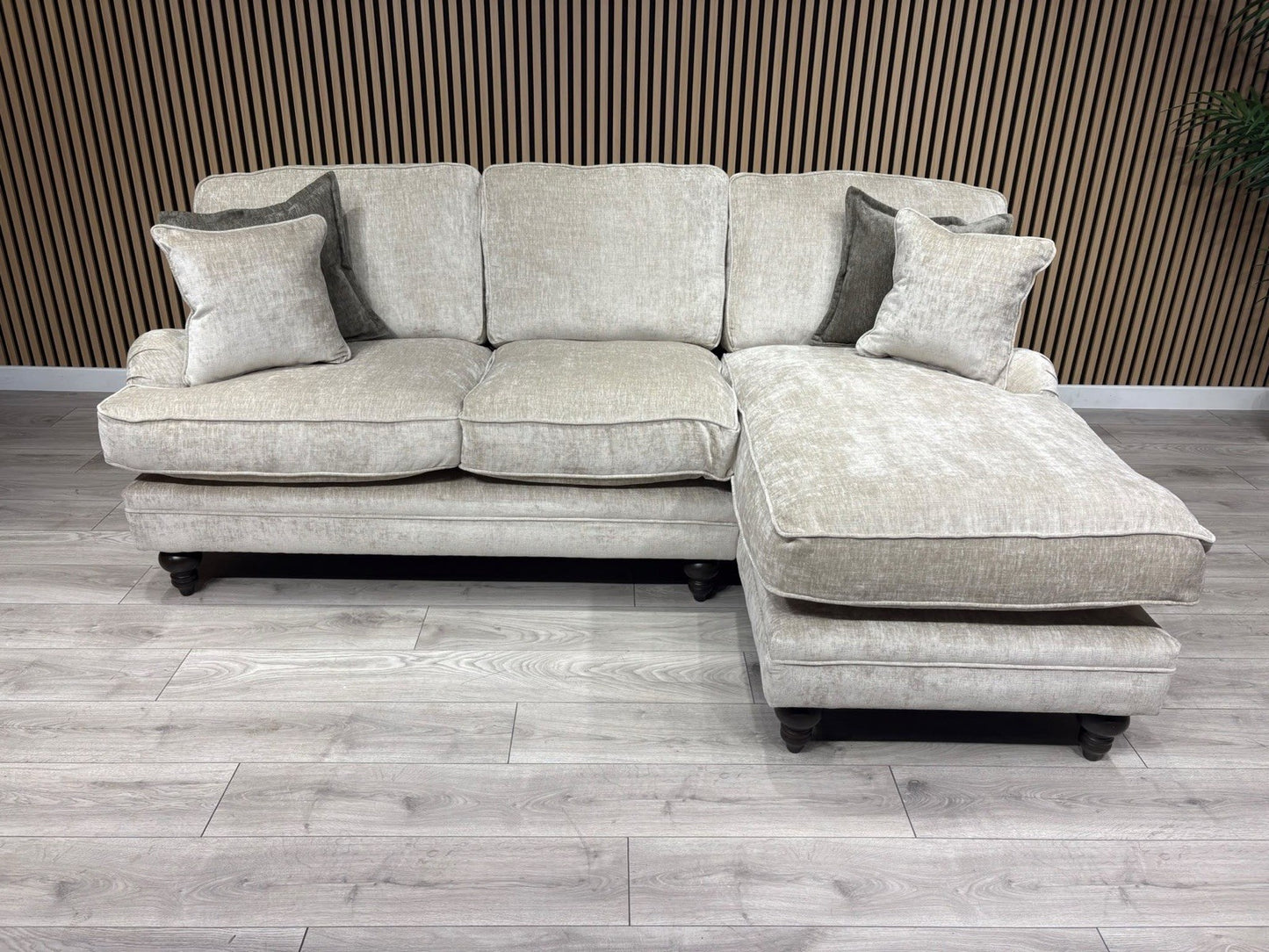 Laura Ashley HERITAGE Style Fabric 3 Seater Chaise Sofa - RRP £2,800