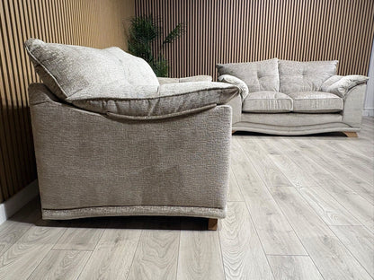 Oak Furnitureland RAVELLO Style Fabric 3 + 2 Seater Sofa Set - RRP £2,798