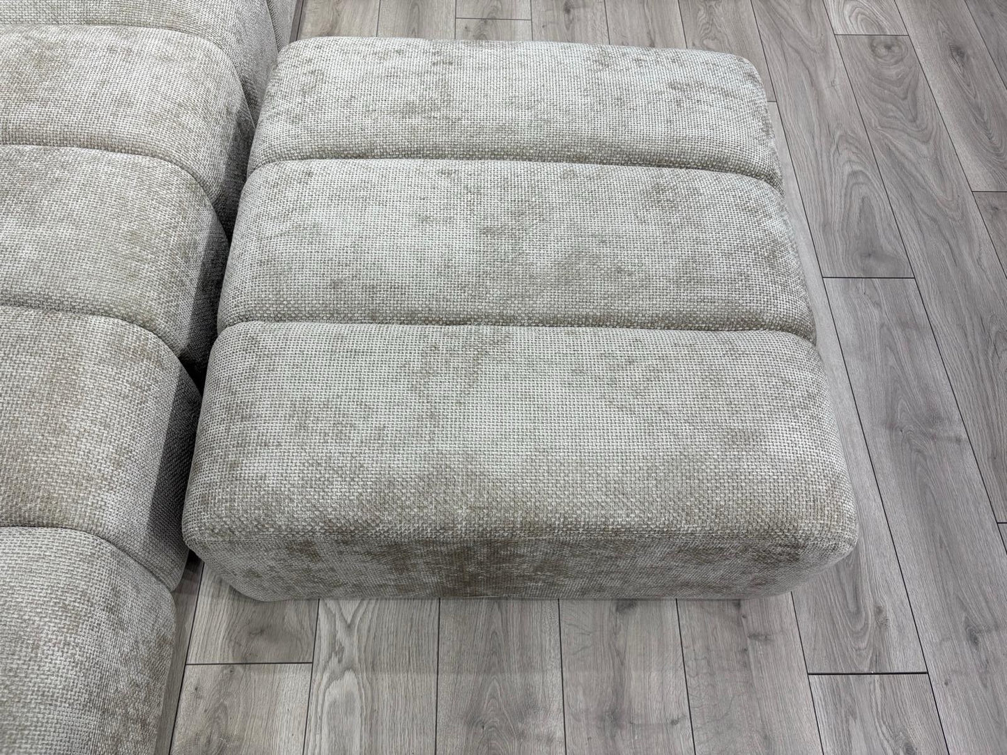 Taskers KIRWIN Large Fabric 3 Seater Sofa + Footstool - RRP £2,999