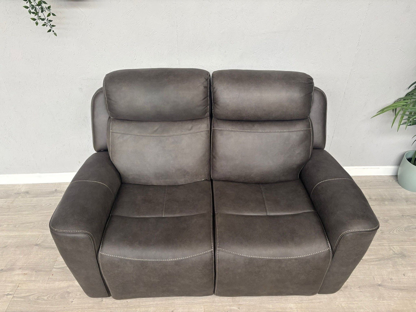 DFS - EIGER Fabric 2 Seater Power Recliner Sofa - RRP £1,899