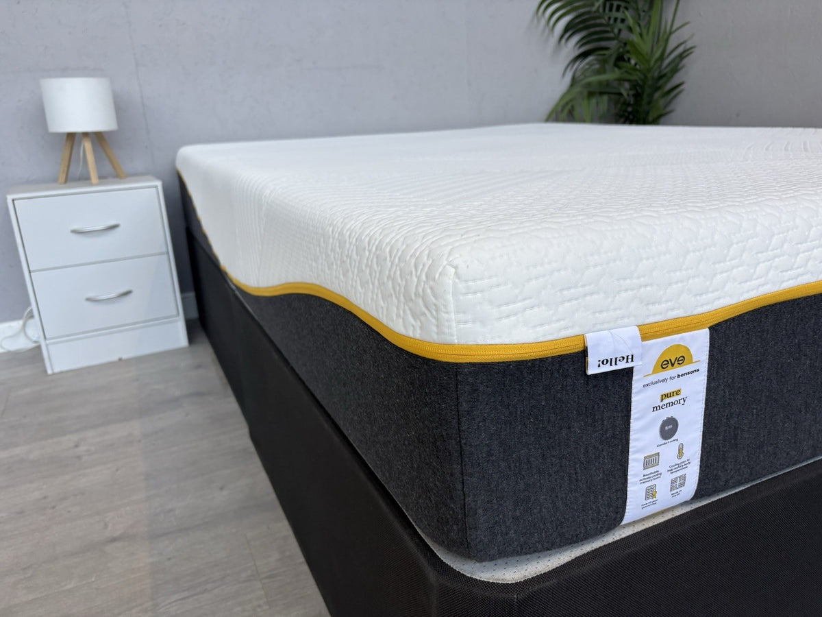 EVE Pure Memory 5ft Kingsize Mattress, Medium - RRP £1,199