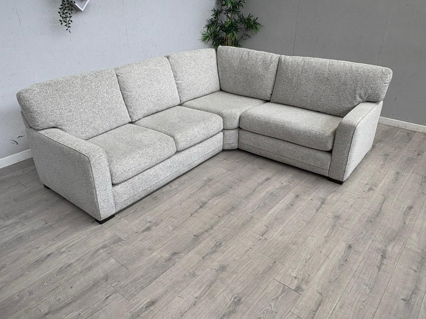 Furniture Village Fabric RHF Corner Sofa - RRP £2,295