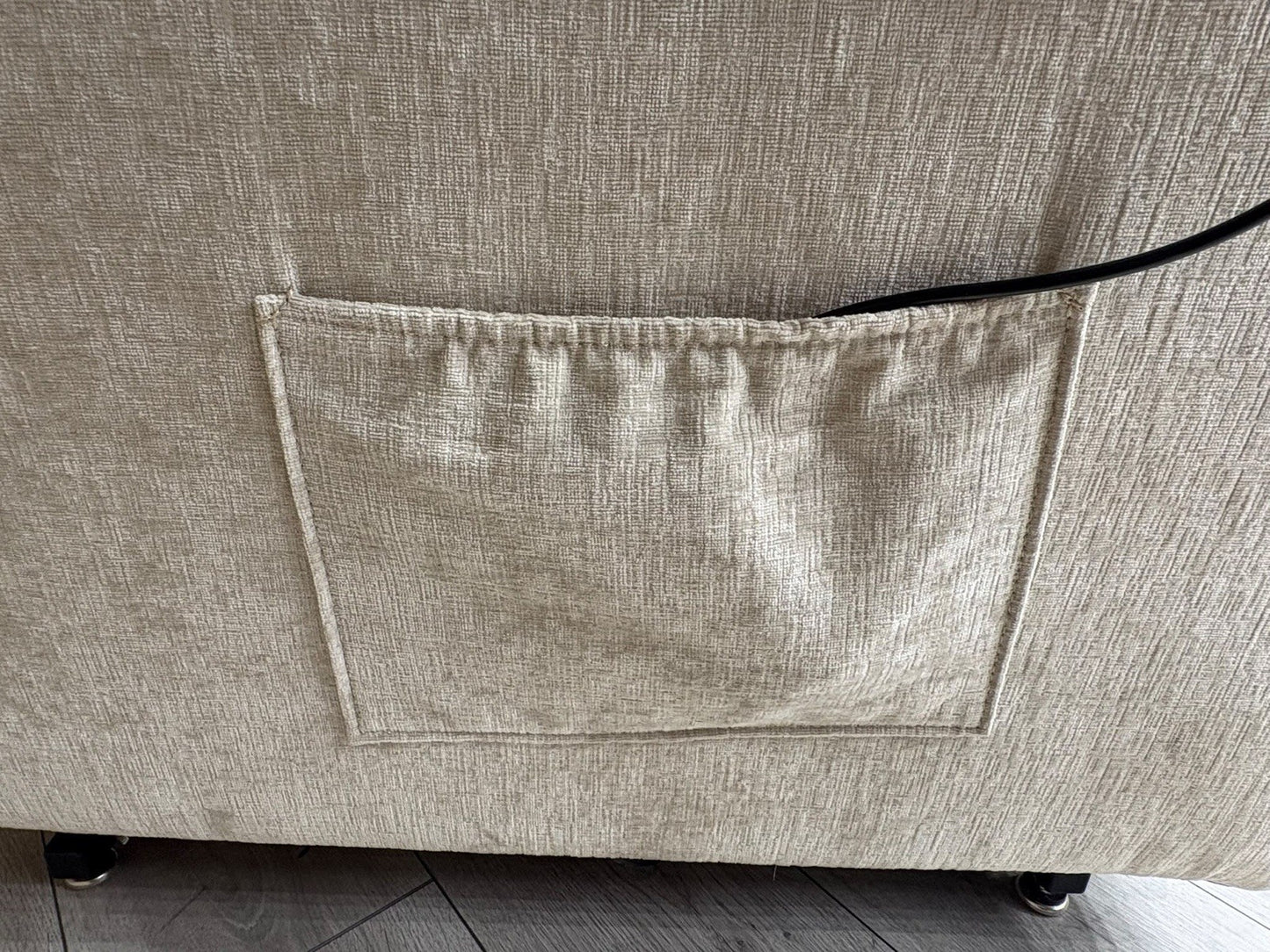 Furniture Village Fabric Rise & Recline Armchair, Linen - RRP £1299