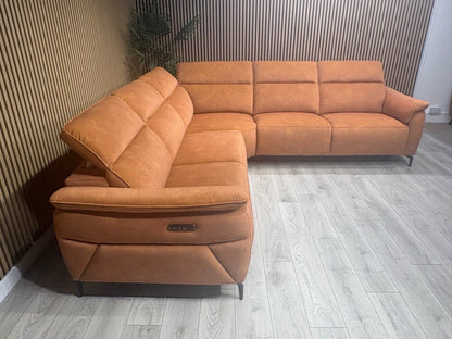 Furniture Village MOET Style Large Fabric Power Recliner Corner - RRP £4,495