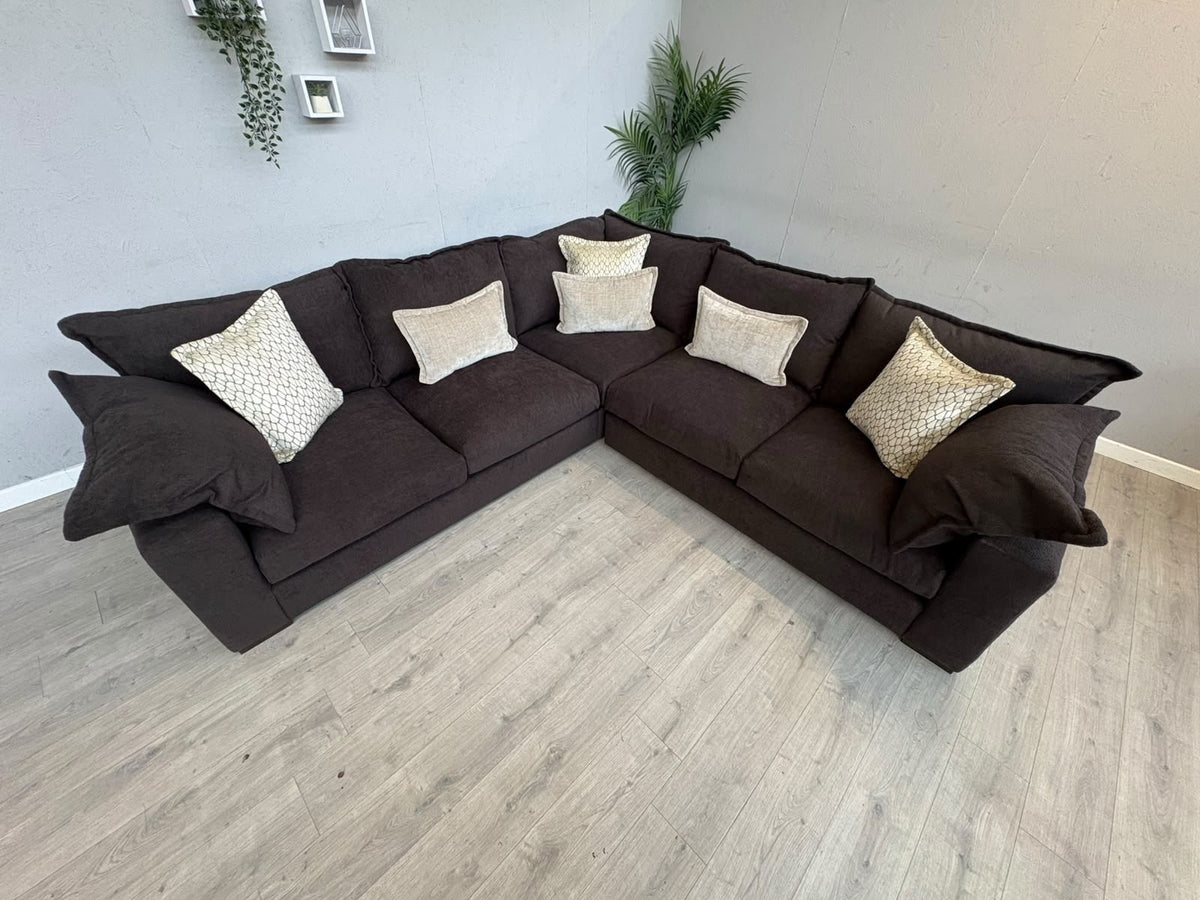 SCS Lennox Fabric Large Corner Sofa ( 2 Corner 2 ) - RRP £3879