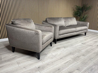 John Lewis BAILEY Style Fabric 3 Seater + Armchair Set - RRP £2995