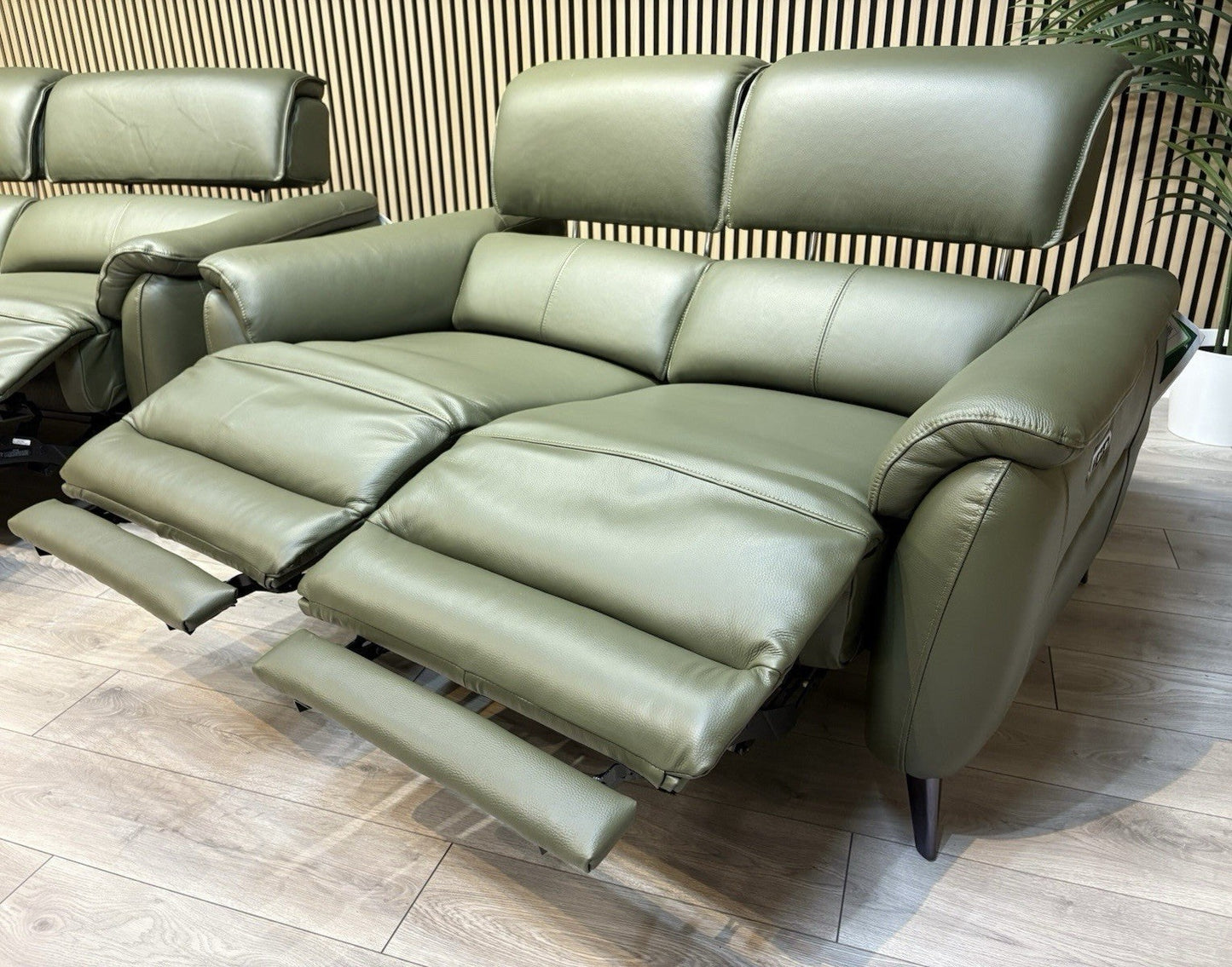 Furniture Village JUDE Style Leather 2 Seater Sofa - RRP £1795