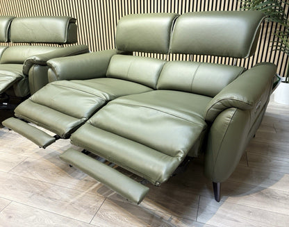 Furniture Village JUDE Style Leather 2 Seater Sofa - RRP £1795