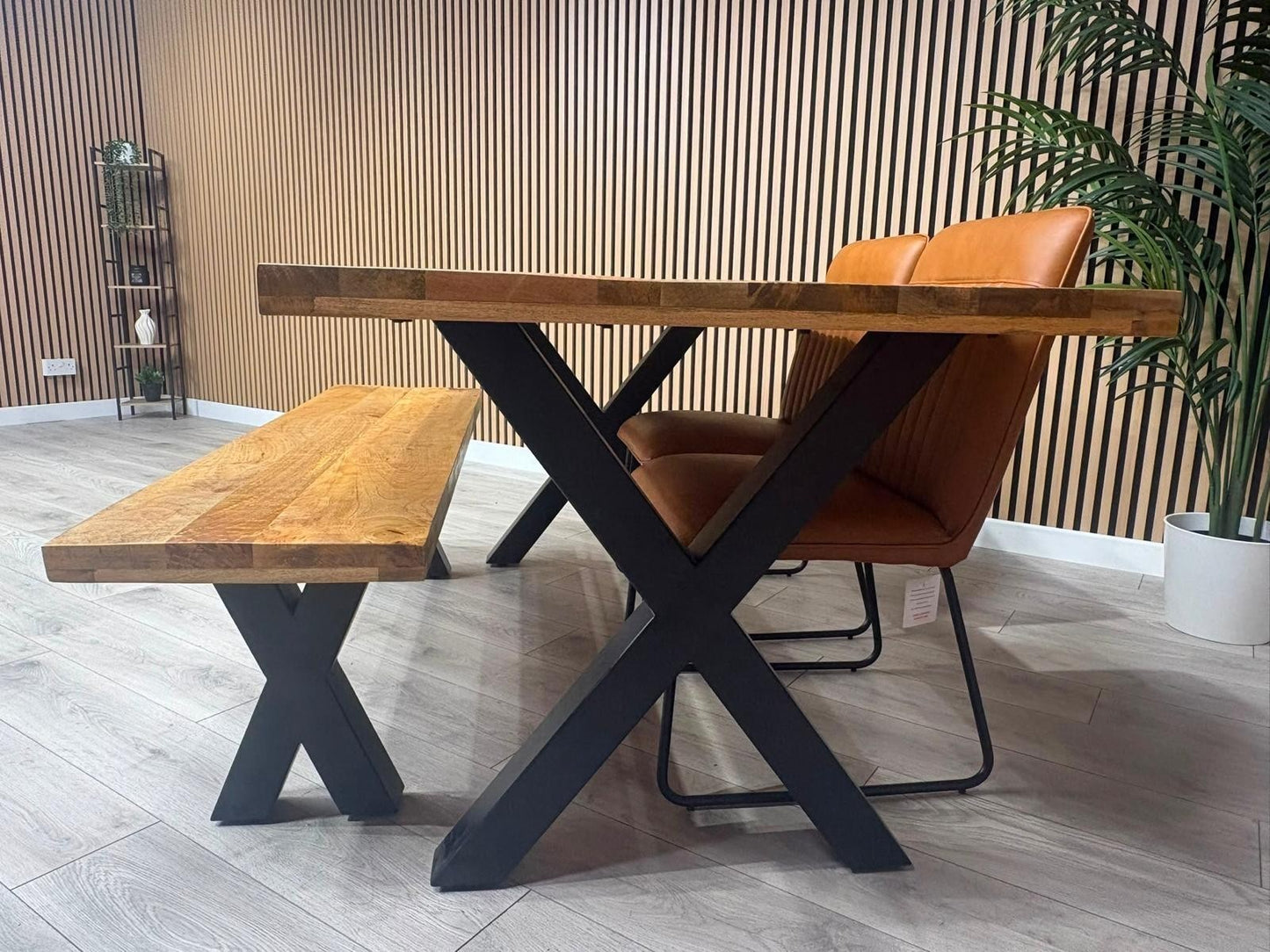 Next Sample - Cuba Mango Wood Dining Set, Different Combinations Available