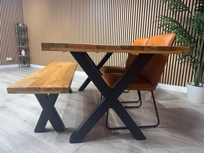 Next Sample - Cuba Mango Wood Dining Set, Different Combinations Available