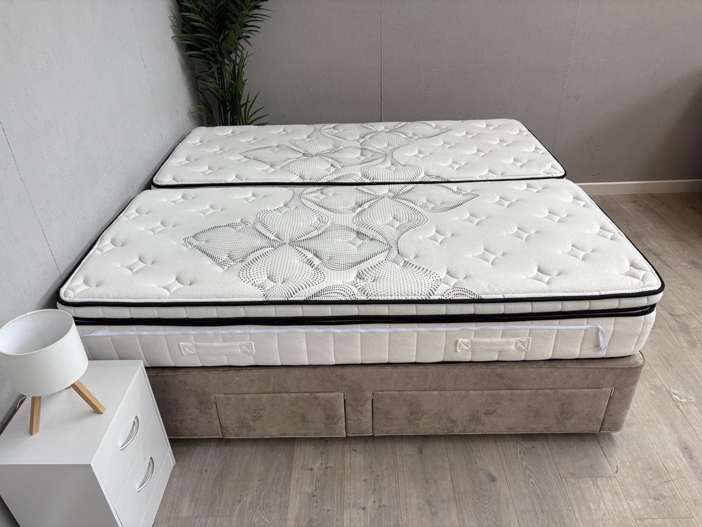 IGEL Nanotech 3500i 6ft Superking Mattress Zip&Link, Firm  - RRP £2,399
