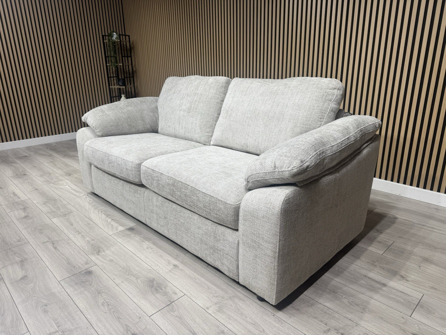 SCS - Hampton Woven Fabric 3 Seater Sofa Bed - RRP: £2000