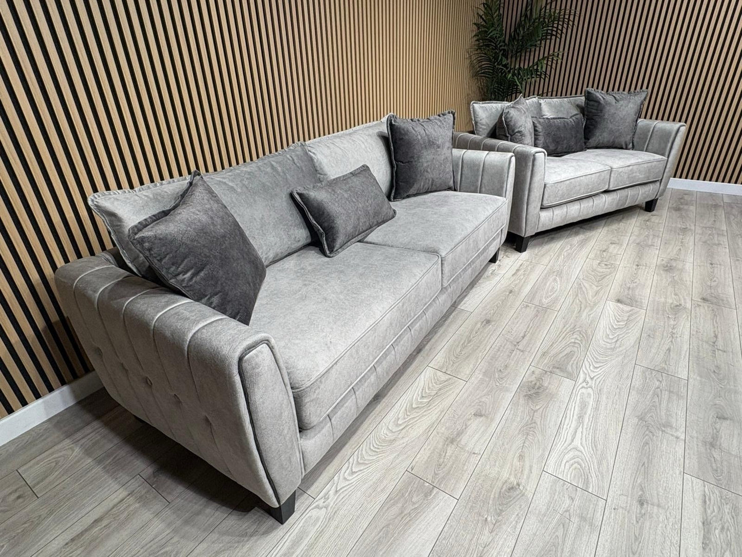 DFS - Cherished Style 3 + 2 Seater Sofa Set, Formal Back - RRP £2,399