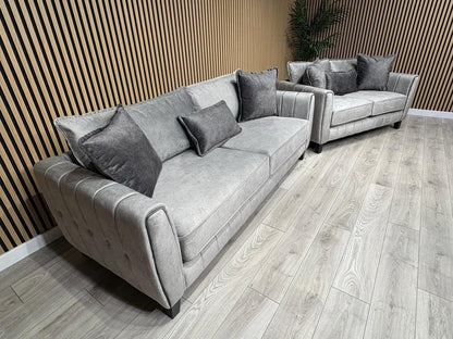 DFS - Cherished Style 3 + 2 Seater Sofa Set, Formal Back - RRP £2,399