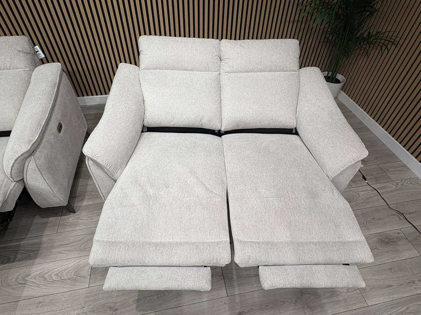 Vicenza Fabric Power Recliner 3 + 2 Seater Sofa Set - RRP £3599