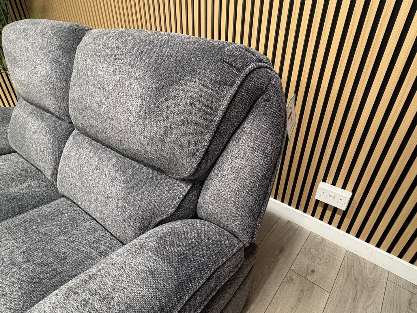 ORLANDO Fabric 3 Seater + 2 Seater Power Recliner Sofa Set - RRP £3398
