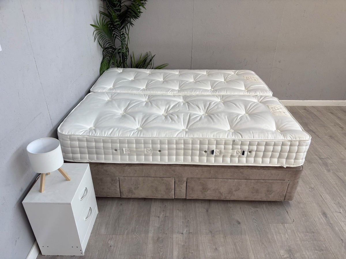 HYPNOS Inspired By Nature 02 6ft Superking Zip & Link Mattress, Med - RRP £3,699