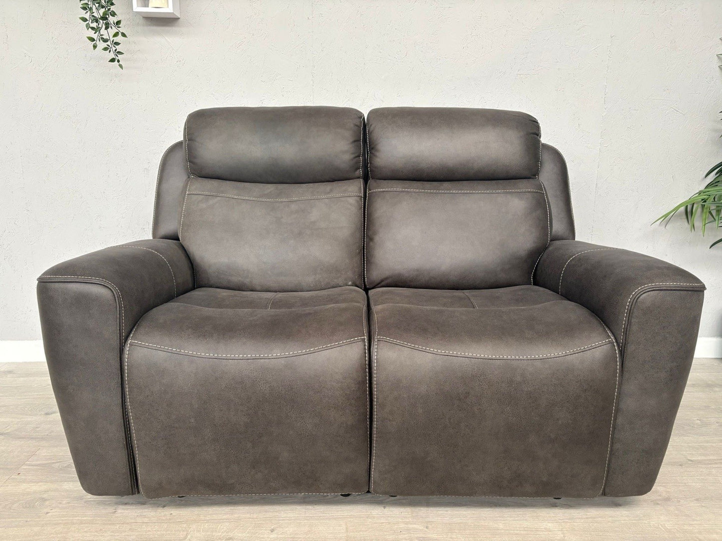DFS - EIGER Fabric 2 Seater Power Recliner Sofa - RRP £1,899
