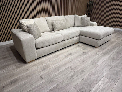 DFS Sample Pandora RHF Large 3 Seater Chaise Sofa - RRP: £3295