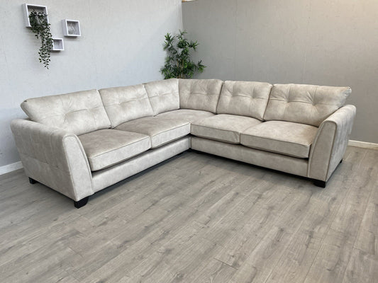 Furniture Village ARIANA Large Fabric Classic Back 3 Corner 3 Sofa - RRP £3,995