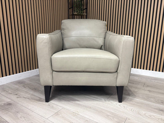 John Lewis BAILEY Style Leather Armchair RRP £1295
