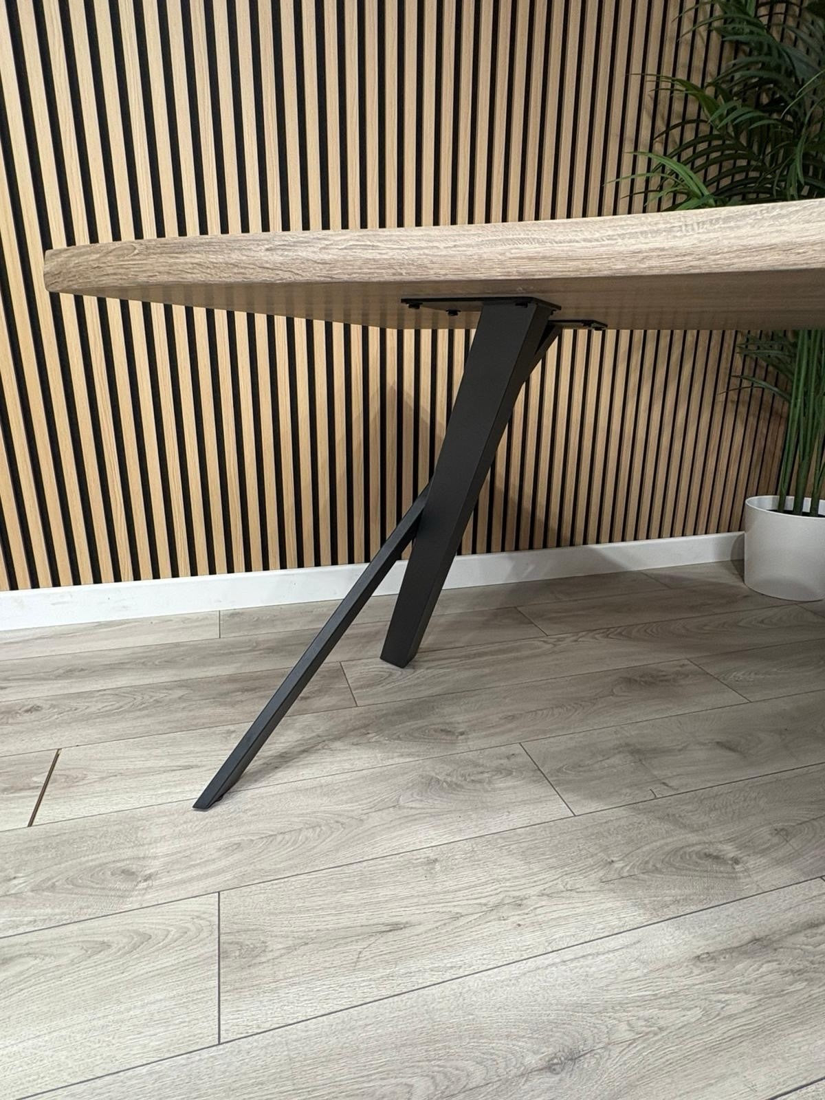 NEXT Sample - RIGA Industrial Dining Table  - RRP £599