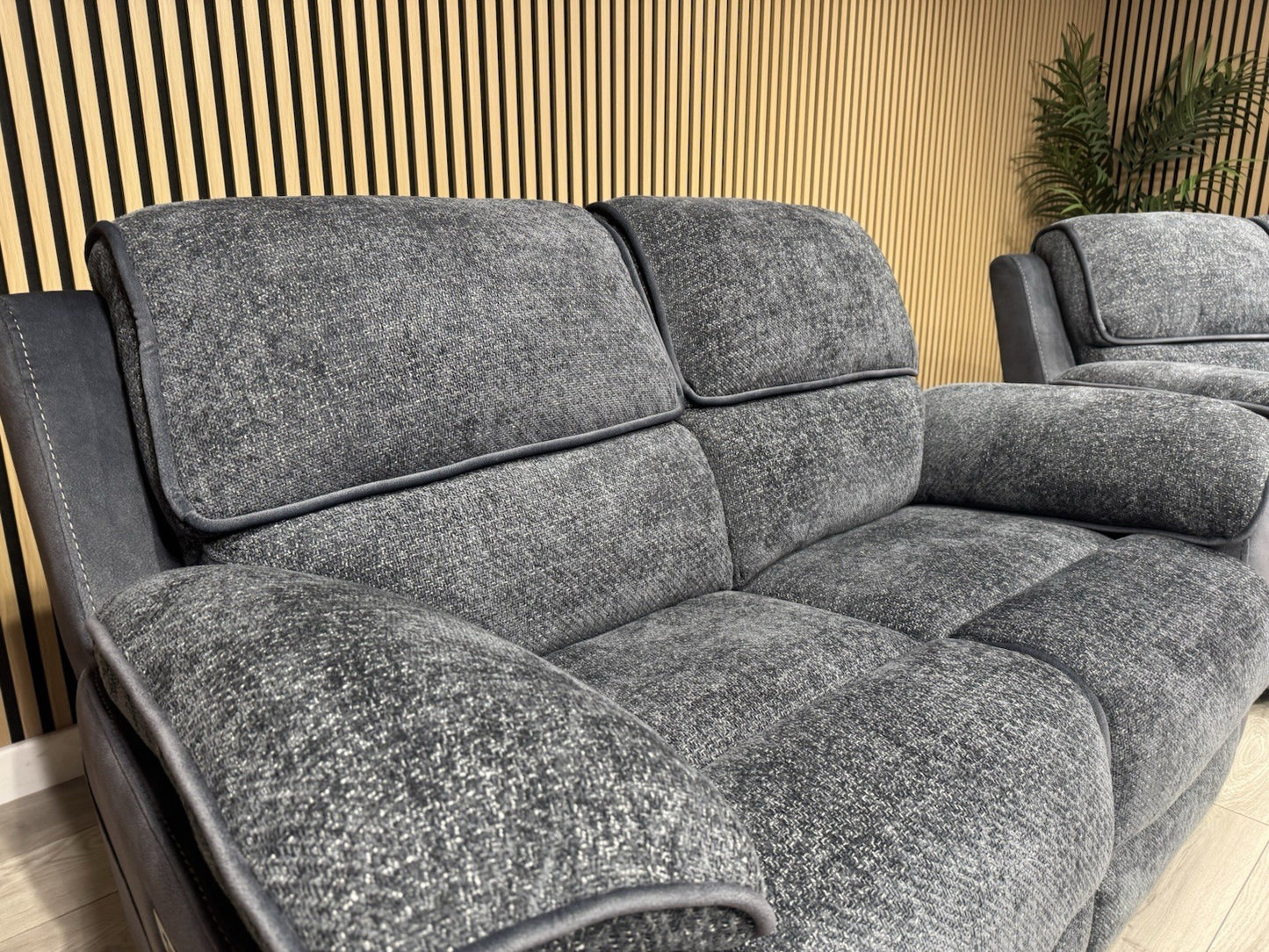 DFS Fontaine 2 x 2 Seater Power Recliner Sofa Set  - RRP £1,958