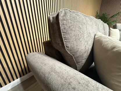DFS Sample Fabric 4 Seater + 2 Seater Sofa Set - RRP £2559