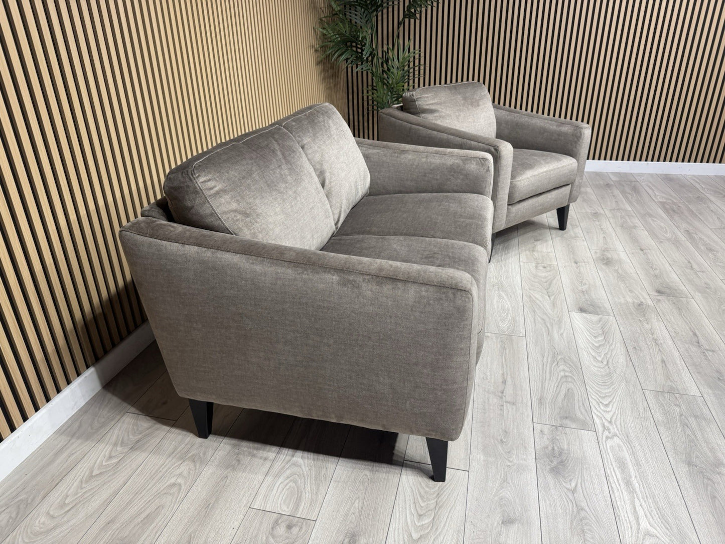 John Lewis BAILEY Style Fabric 2 Seater + Armchair Set - RRP £2590