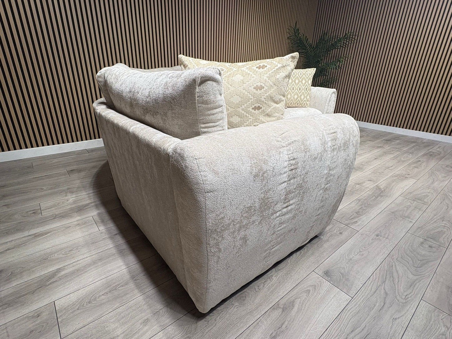 Sofology MARBLE ARCH Style LHF 2 Corner 1 Fabric Corner Sofa, Cream - RRP £3,299