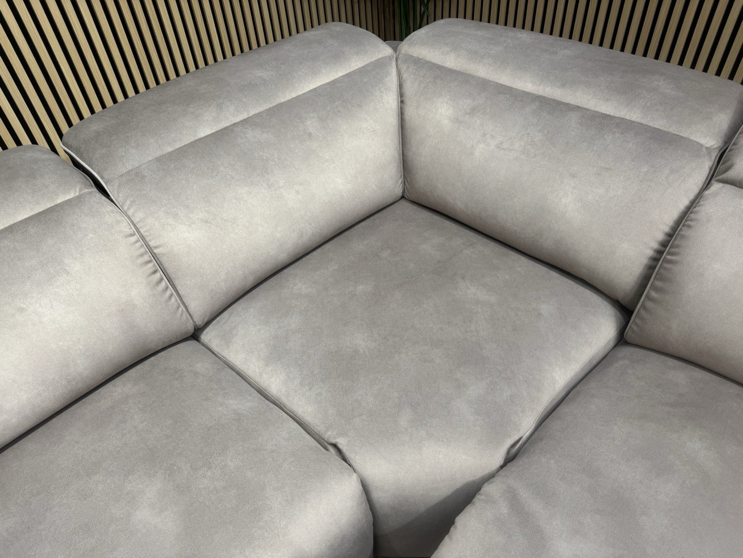 Furniture Village INCA Style Fabric Corner Sofa, Power Recliners - RRP £3195