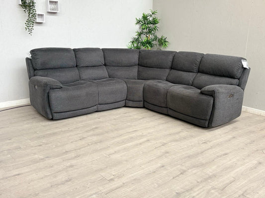 Furniture Village - LINK Fabric Large Power Recliner Corner Sofa - RRP £2,445