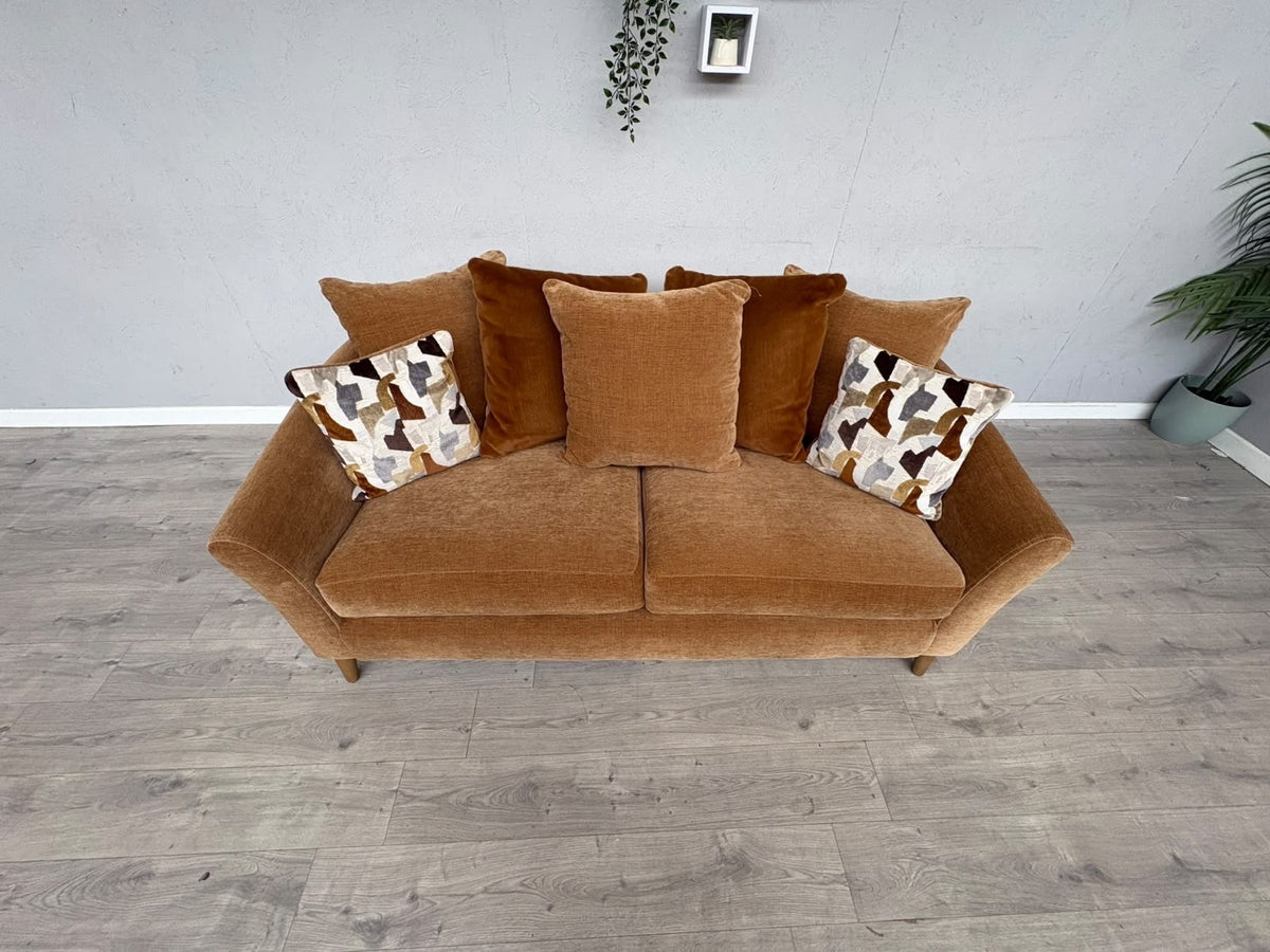 MOLLY Fabric 2 Seater Scatter Back Sofa RRP £1595