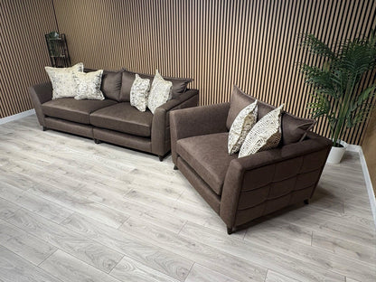 Ashley Manor SAN MATTEO 4 Seater Sofa + Love Chair Set - RRP £5290