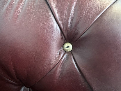 F.V. At The Helm Shackleton Leather Chesterfield 4 Seater Sofa - RRP £2,895