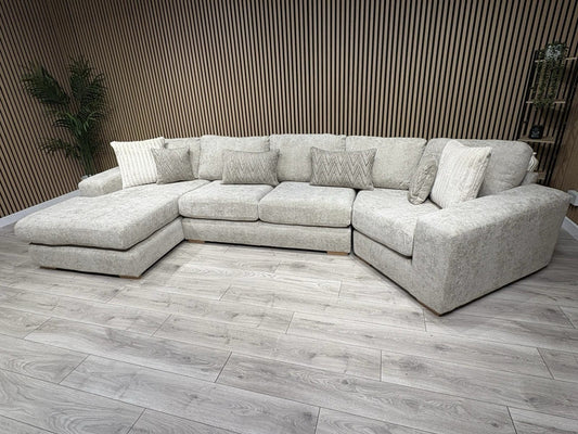 DFS Sample - Pandora LHF Large Chaise Corner Sofa - RRP: £3495