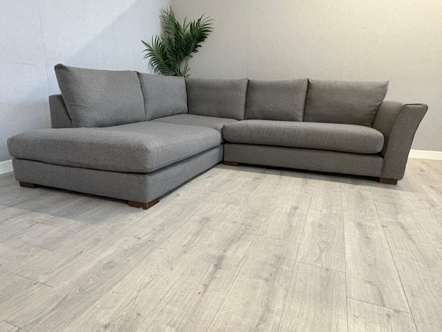 DFS KAIZER / PAIGNTON LHF Open End Chaise Fabric Corner Sofa - RRP £1499