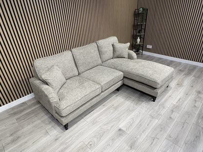 Laura Ashley LYNDEN Style Fabric 3 Seater RHF Chaise Corner Sofa - RRP £2625